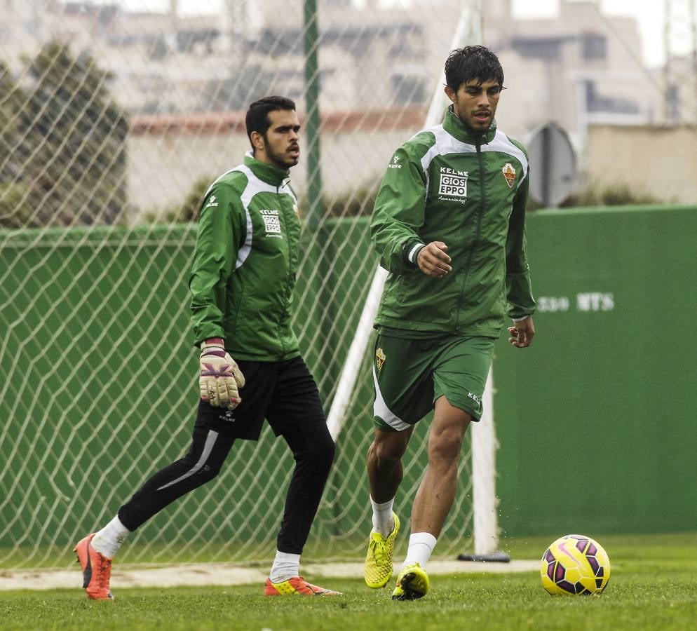 Entrenamiento del Elche CF