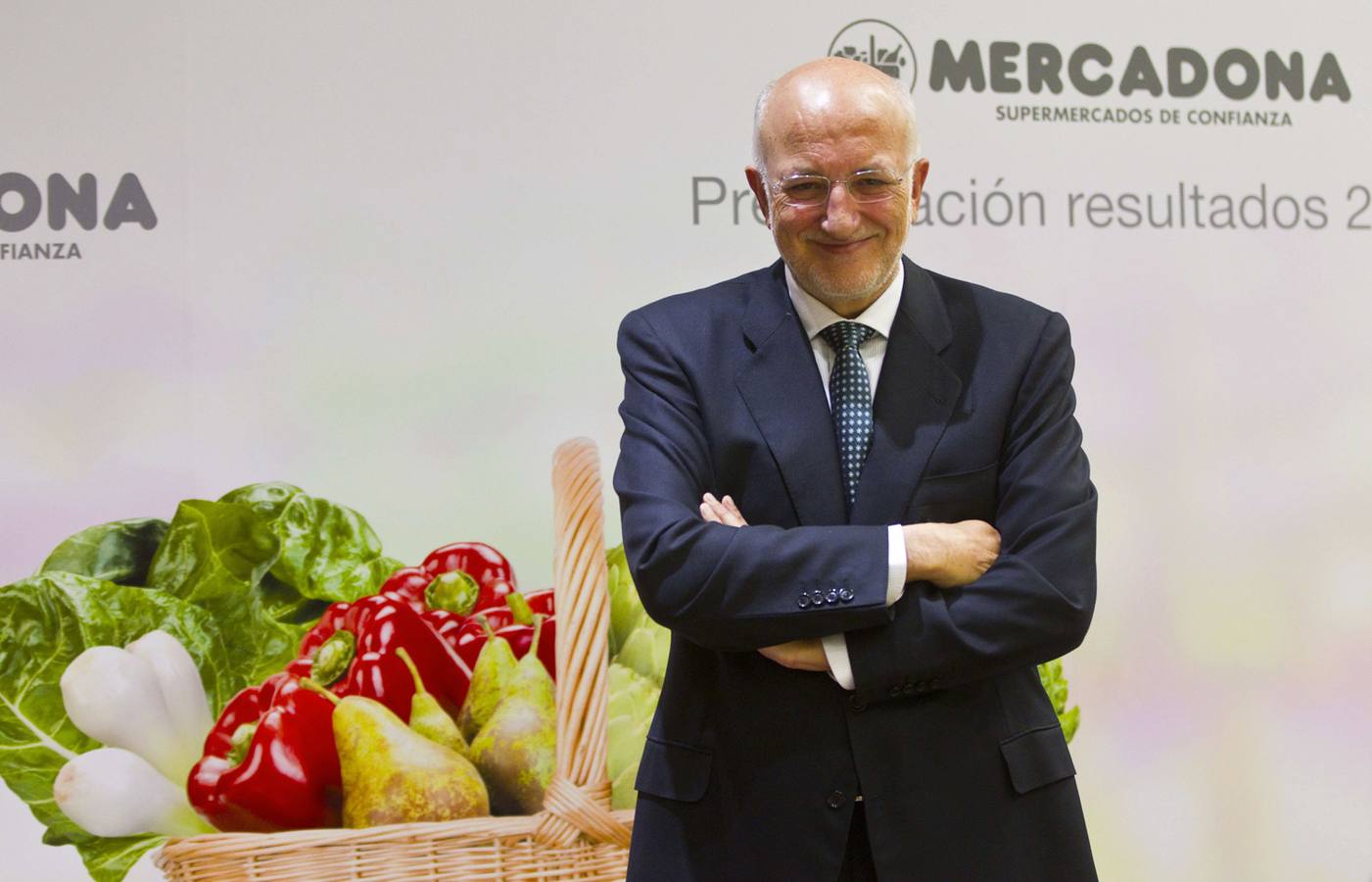 Juan Roig. PRESIDENTE DE MERCADONA. Puesto 3. 6.000 millones