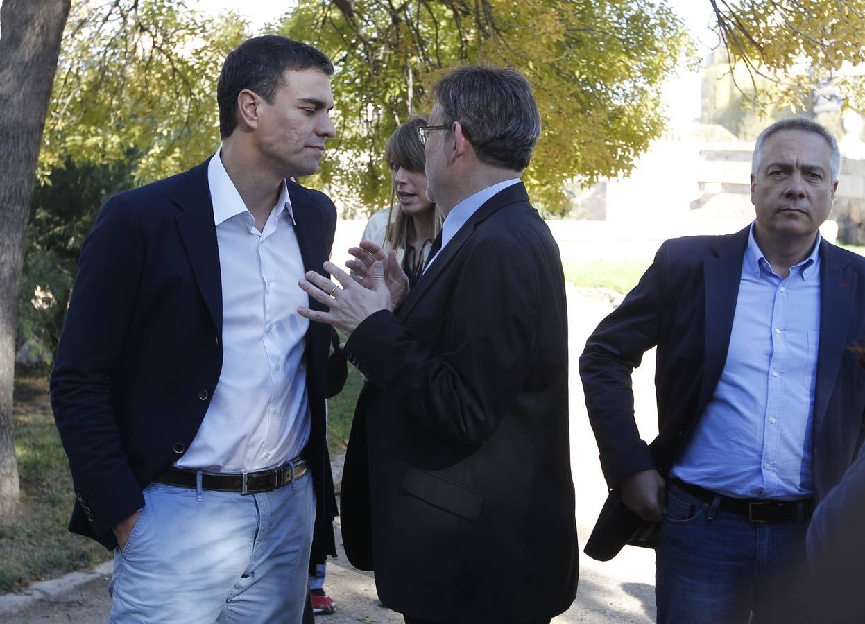 El ajetreado día de Pedro Sánchez en Valencia