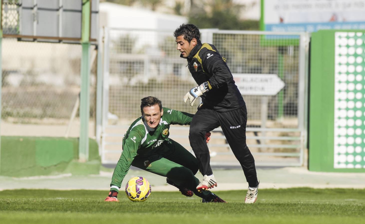 Entrenamiento del Elche CF