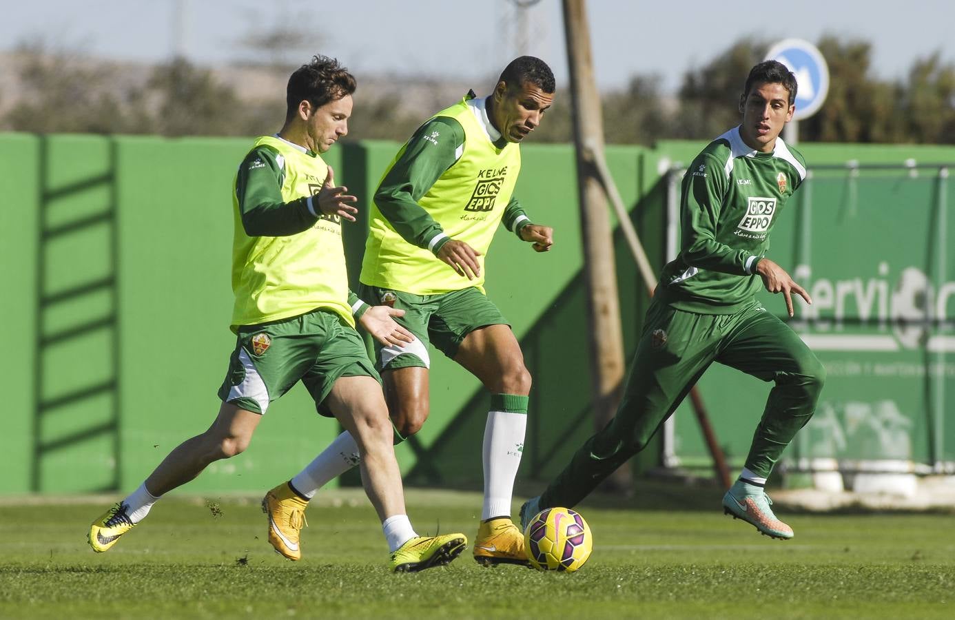 Entrenamiento del Elche CF