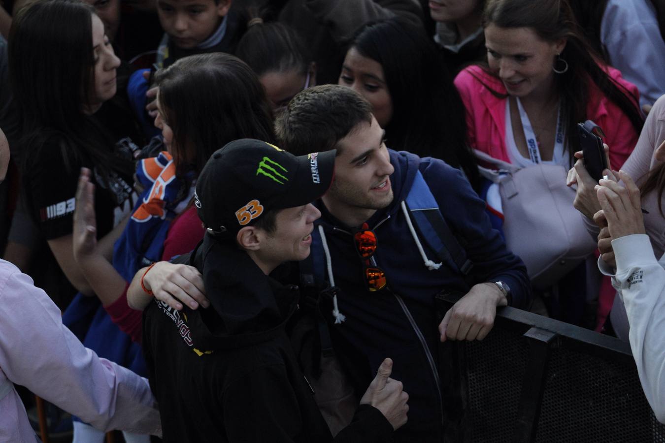 GP de Motociclismo: Los pilotos participan en el &#039;pit-walk&#039;