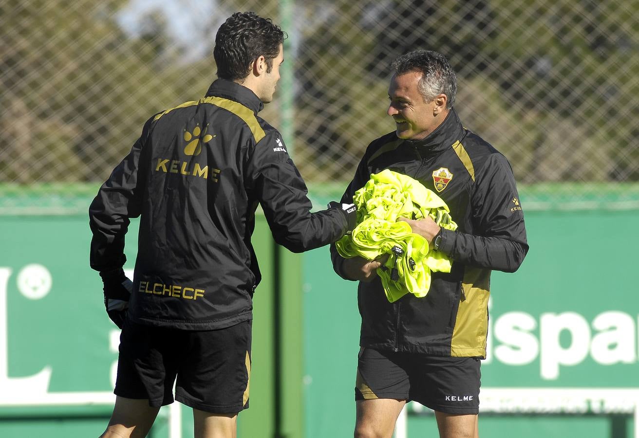 Entrenamiento del Elche CF