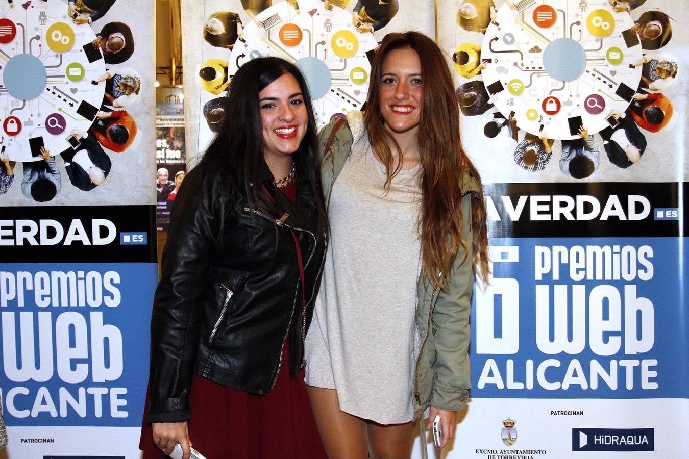 El &#039;photocall&#039; de los VI Premios Web de la provincia de Alicante (I)