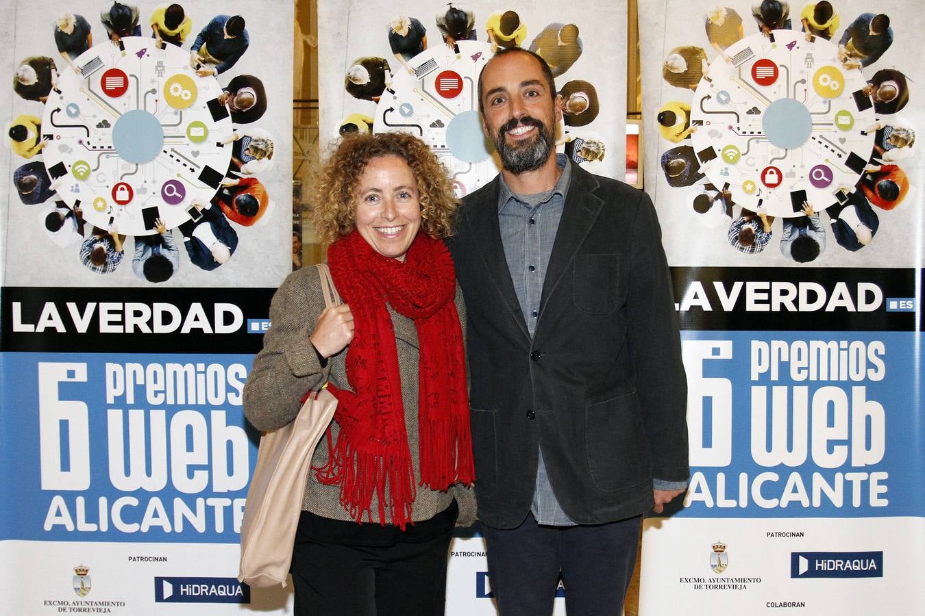 El &#039;photocall&#039; de los VI Premios Web de la provincia de Alicante (II)