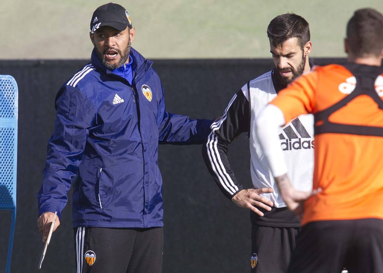 El Valencia se prepara para recibir al Barça