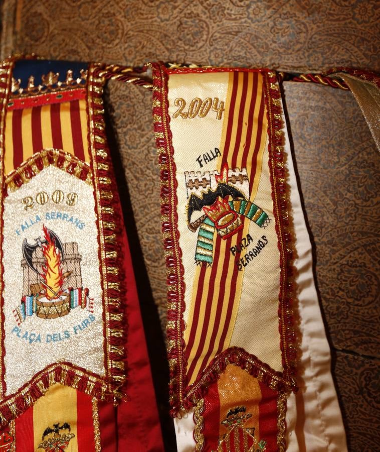 Exposición de la falla Serranos-Plaza de los Fueros por su 125.º aniversario
