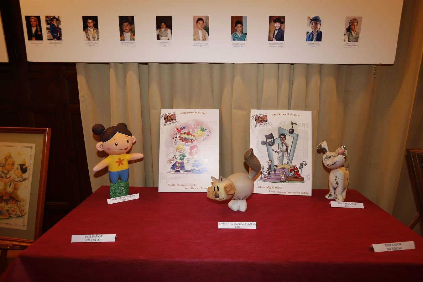Exposición de la falla Serranos-Plaza de los Fueros por su 125.º aniversario
