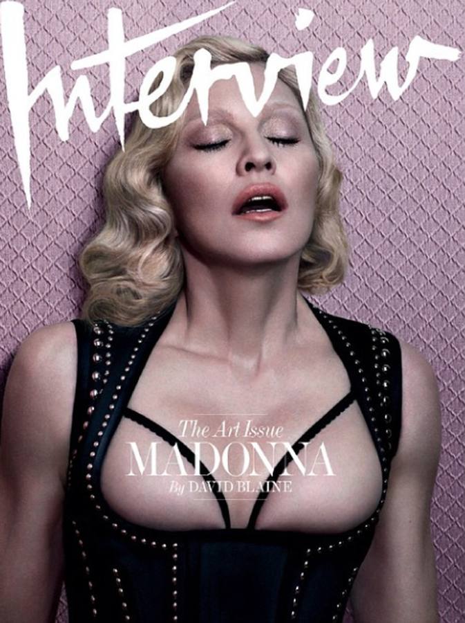 Madonna, explosiva en una sesión de fotos para &#039;Interview&#039;