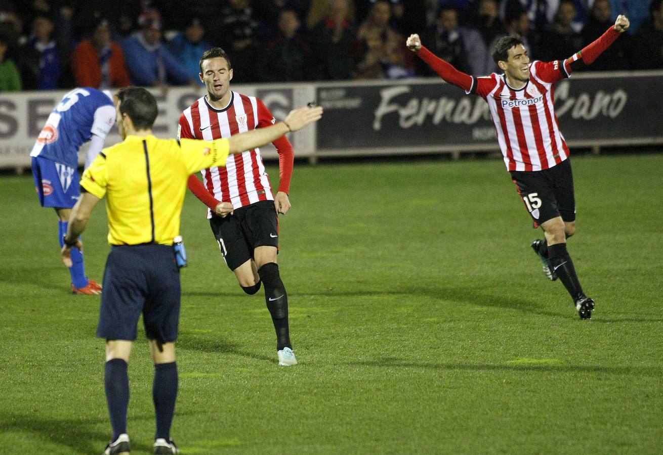 Partido del Alcoyano contra el Athlétic