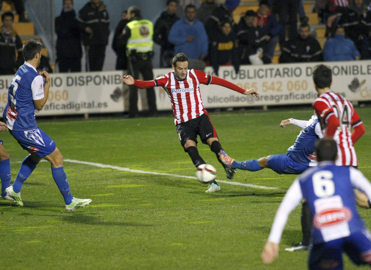 Partido del Alcoyano contra el Athlétic