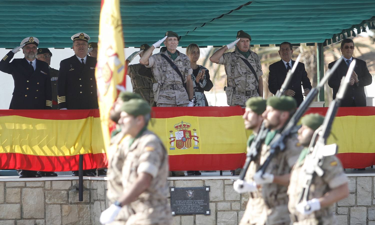 Los &#039;boinas verdes&#039;, de aniversario