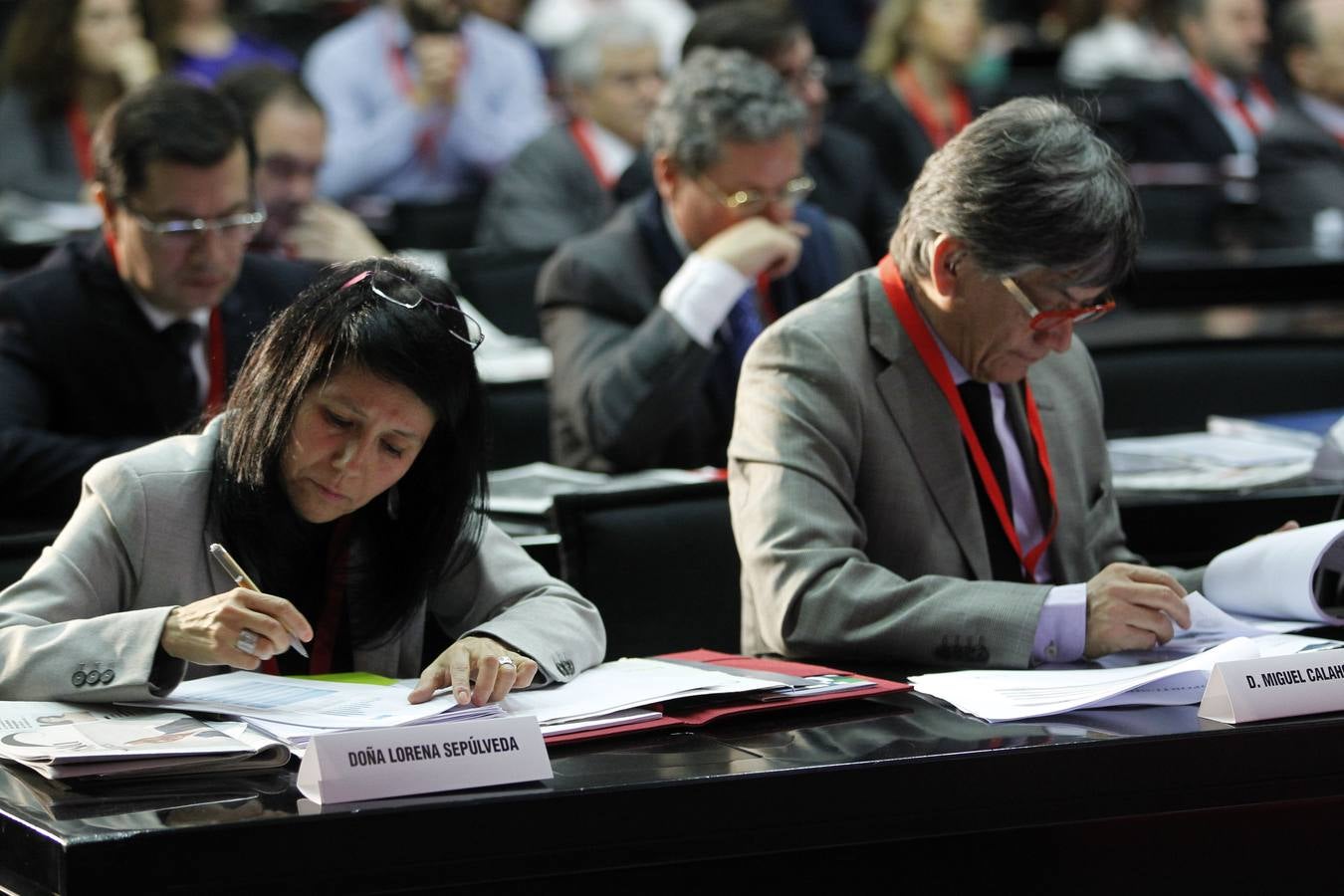 Lorena Sepúlveda y Miguel Calahorra