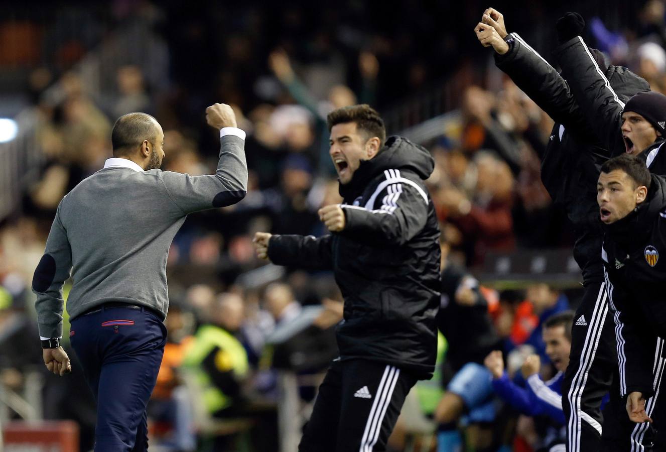 La locura de goles en Mestalla, en imágenes: Valencia 4 - 4 Rayo