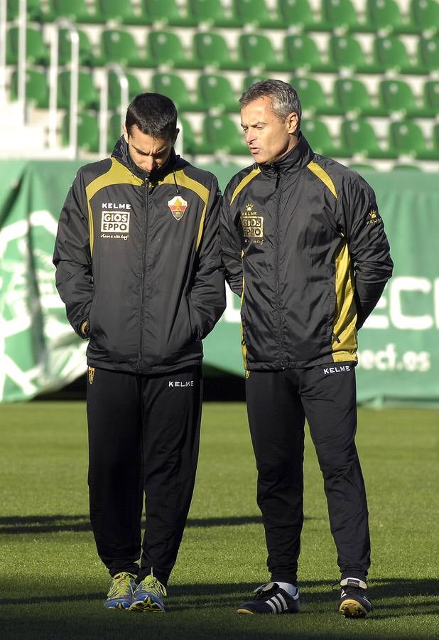 Entrenamiento del Elche CF