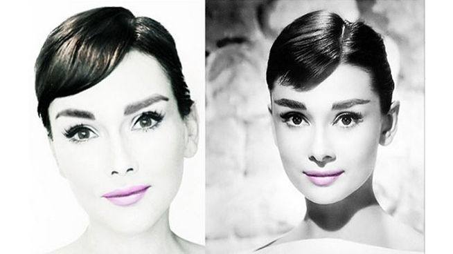 Una maquilladora camaleónica