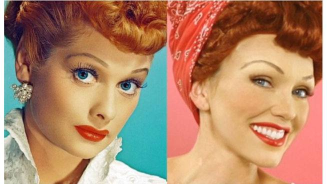 Una maquilladora camaleónica