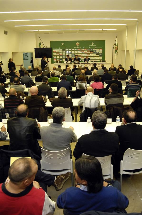 Junta de accionistas del Elche CF