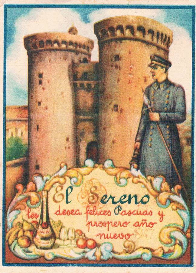 Postales antiguas de Navidad