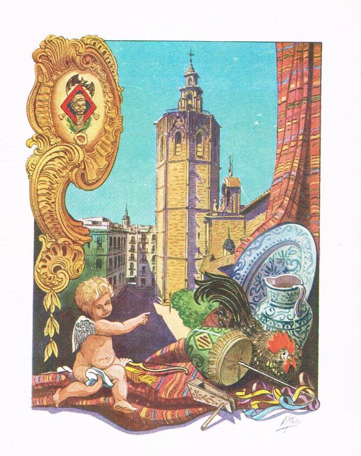 Postales antiguas de Navidad