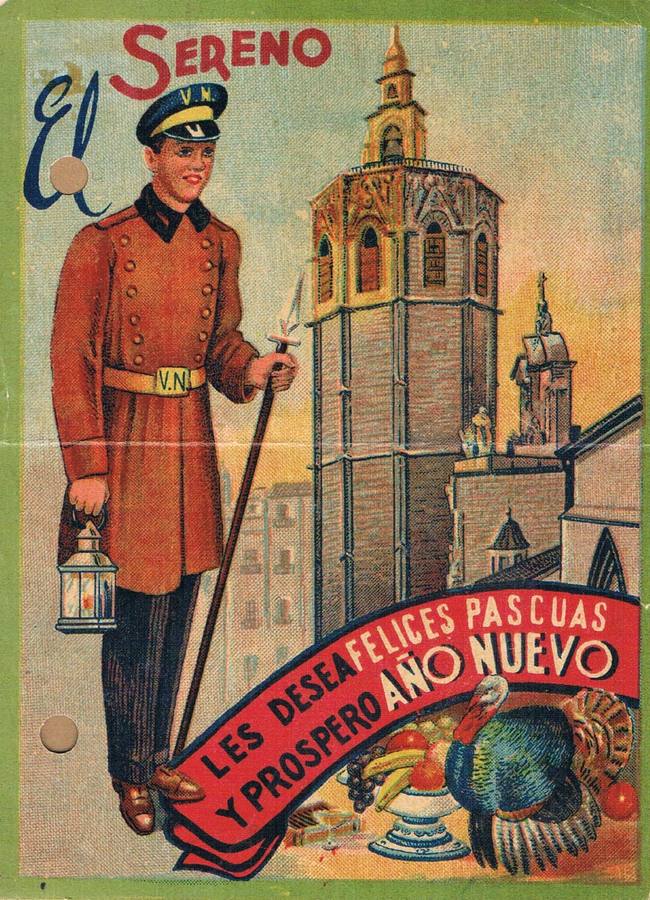 Postales antiguas de Navidad