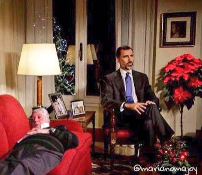 Los memes del sofá del rey