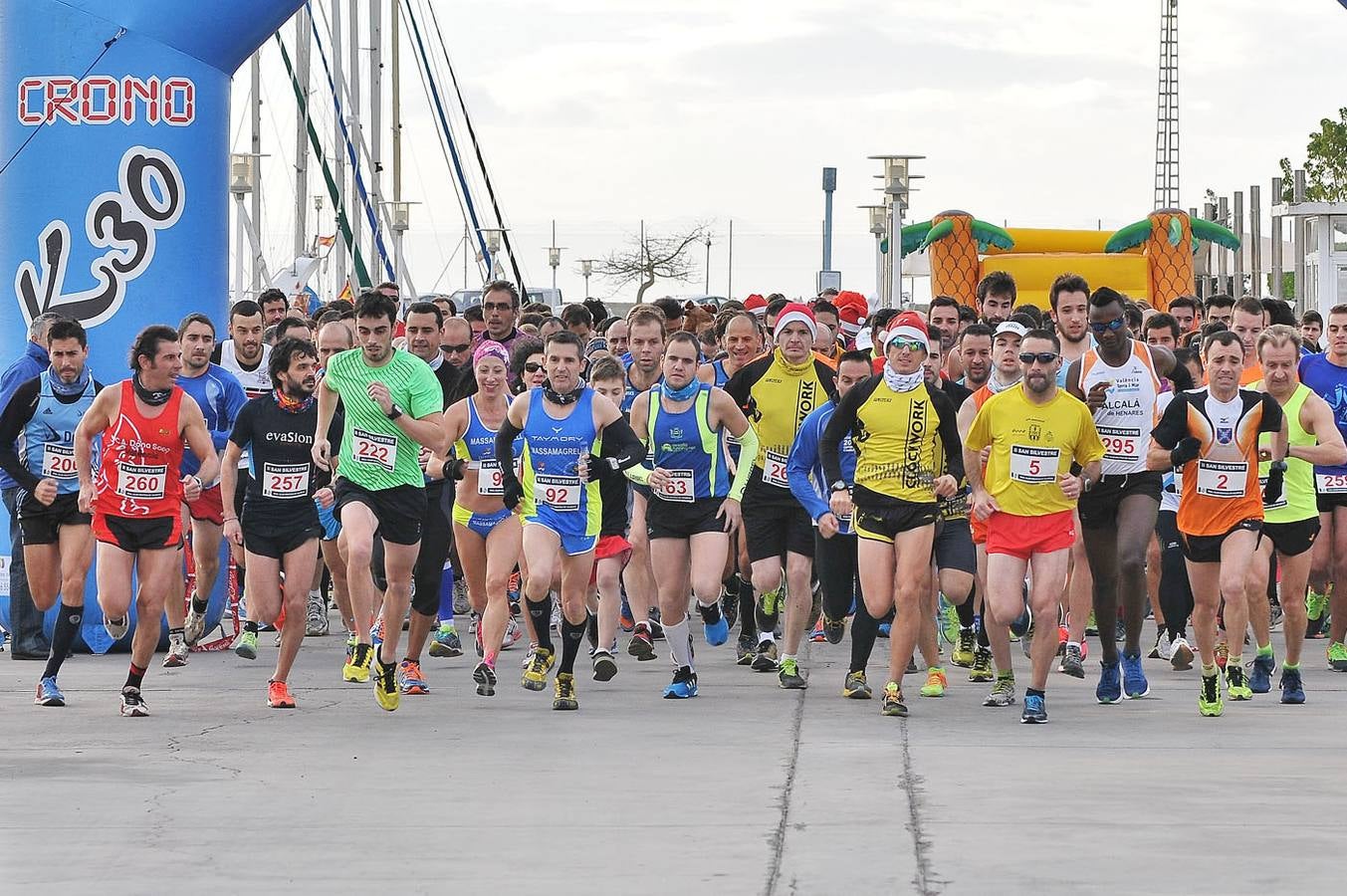 II Carrera San Silvestre en el Real Club Náutico de Valencia