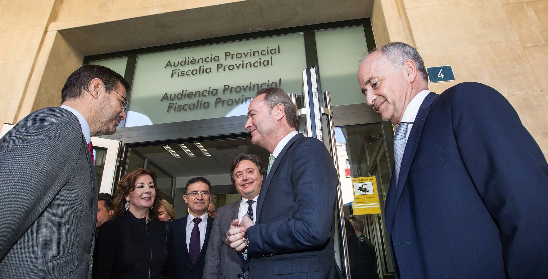 Inauguración de la Audiencia Provincial de Alicante