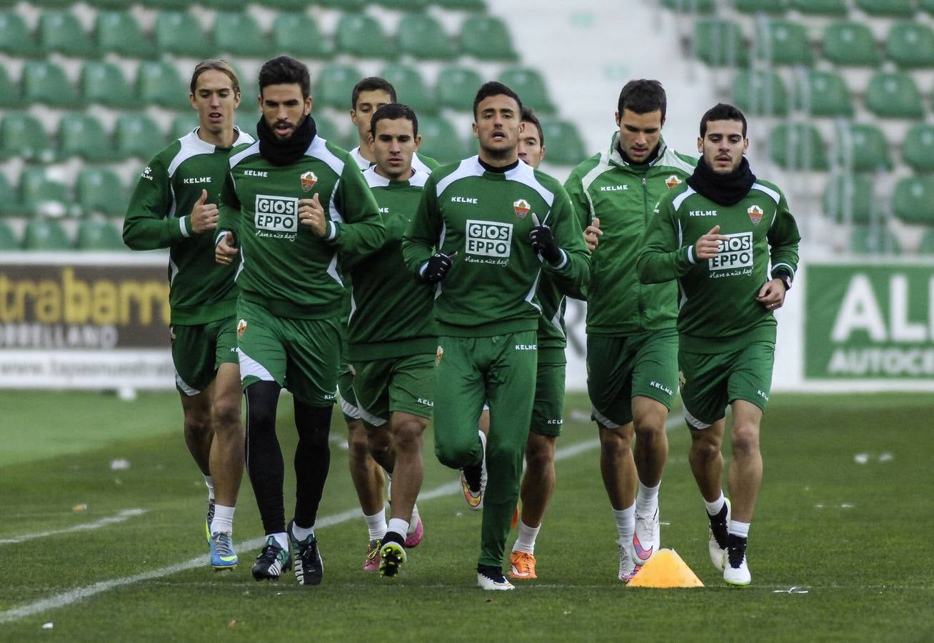 Entrenamiento del Elche CF