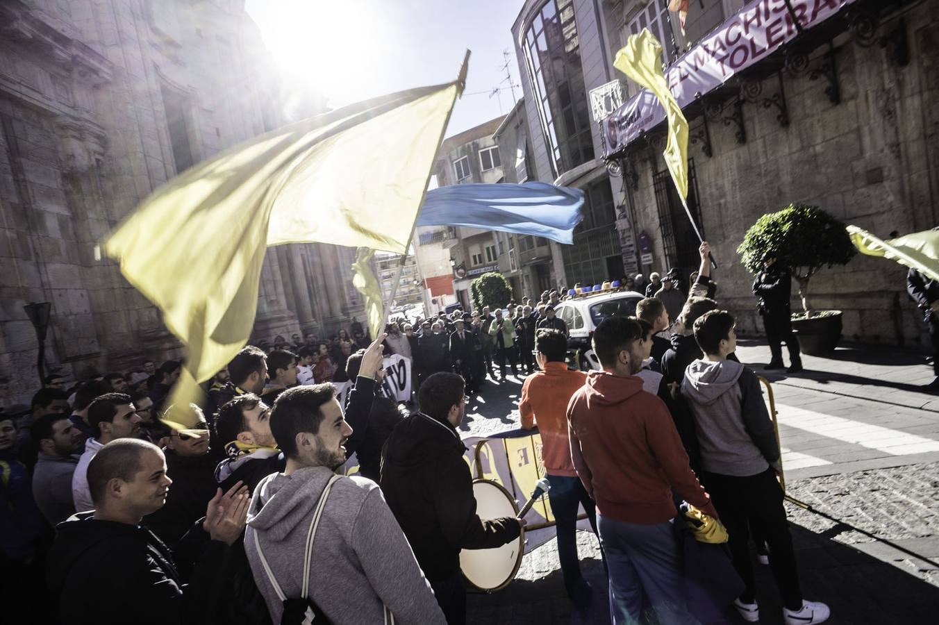 Protesta del Orihuela CF