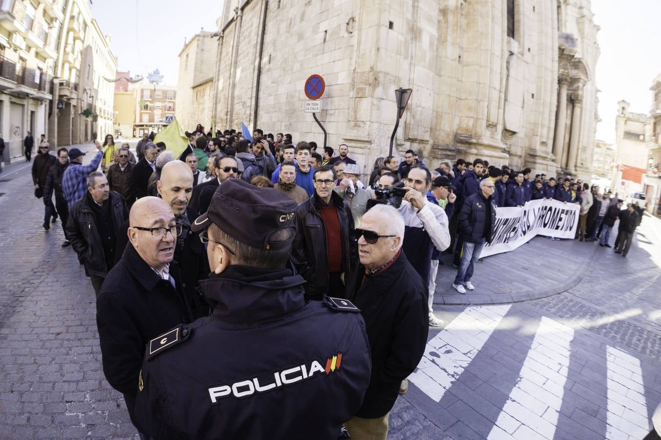 Protesta del Orihuela CF