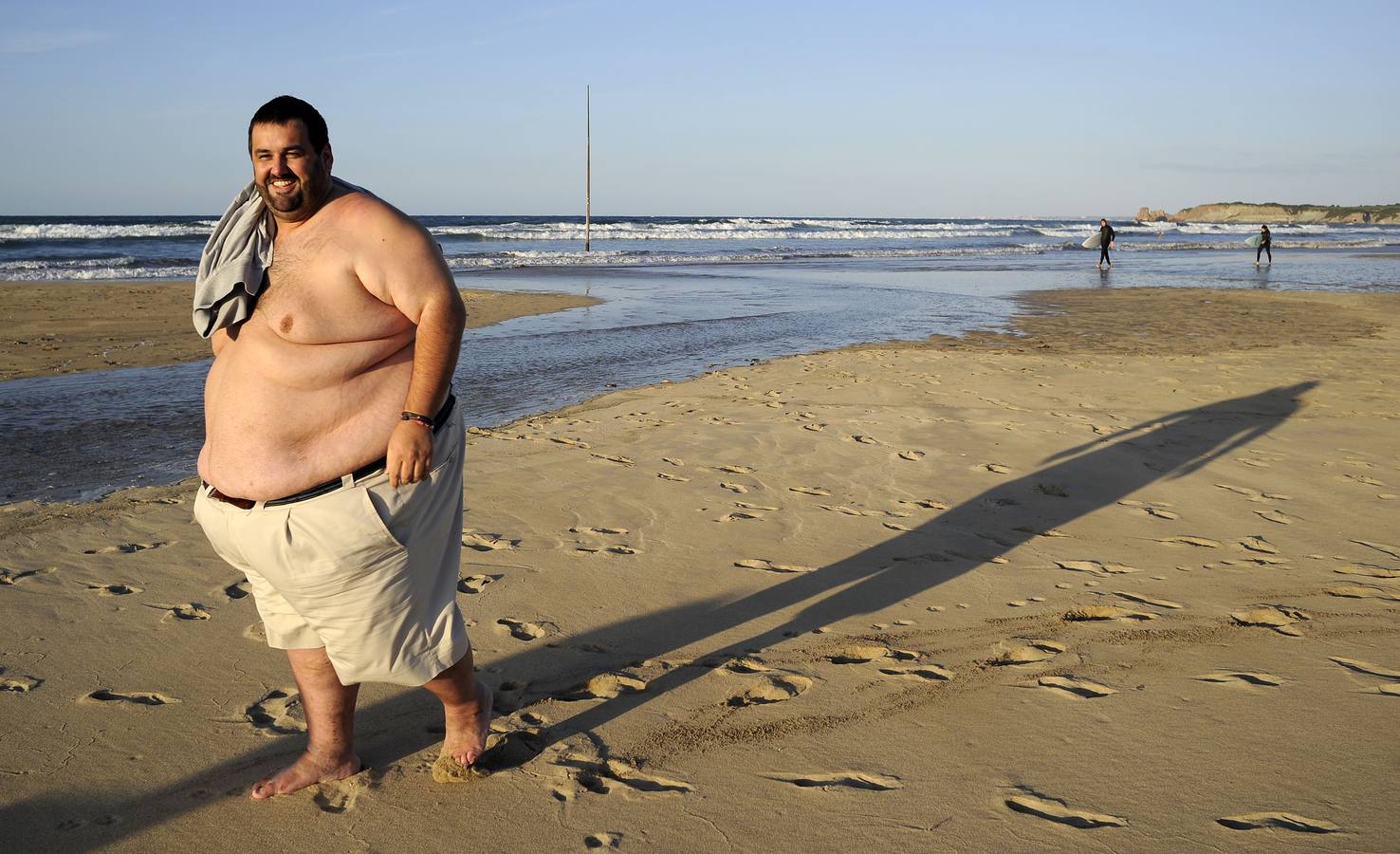 El chef David de Jorge, antes y después de perder 131 kilos