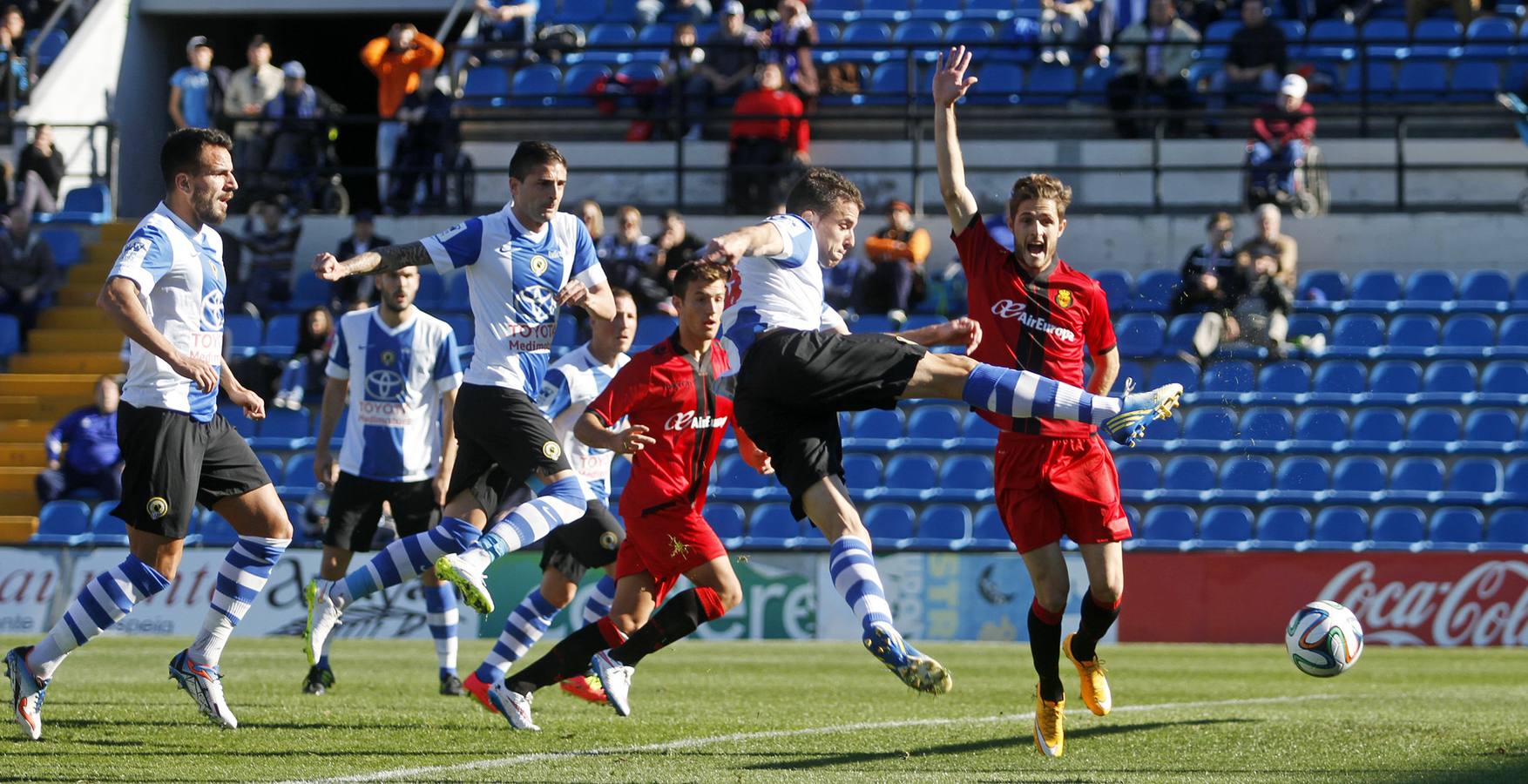 Empate entre el Hércules y el Mallorca B