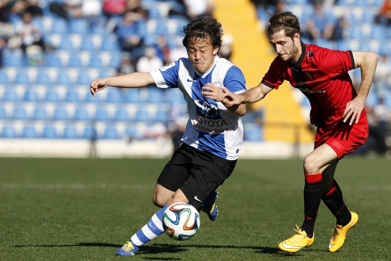 Empate entre el Hércules y el Mallorca B