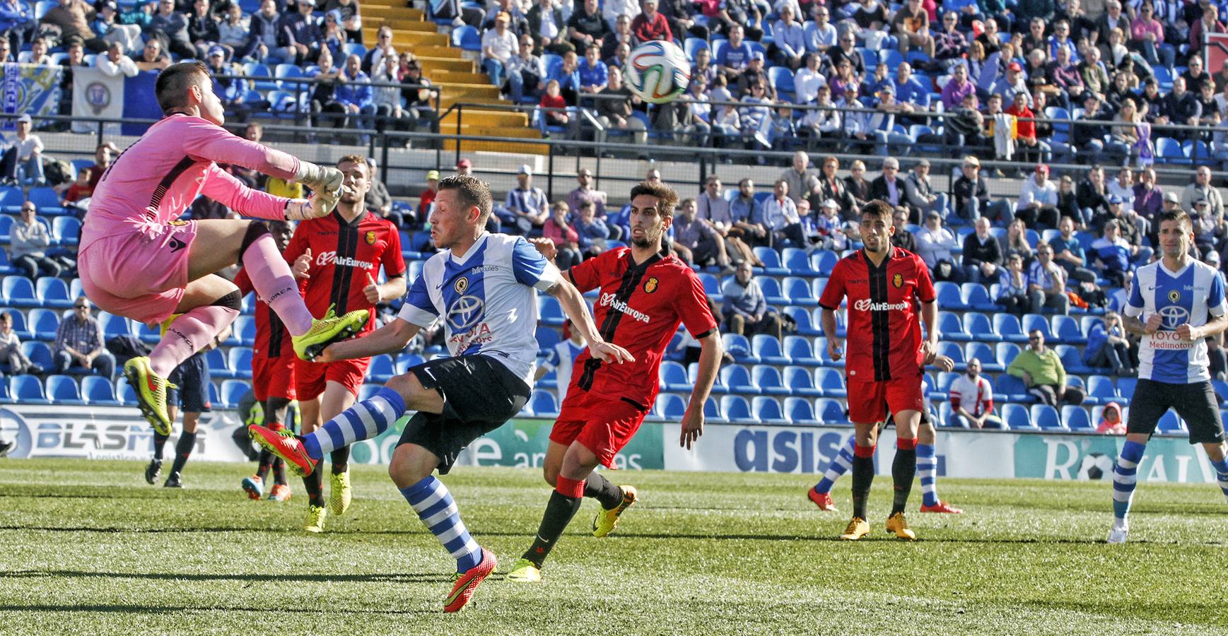 Empate entre el Hércules y el Mallorca B