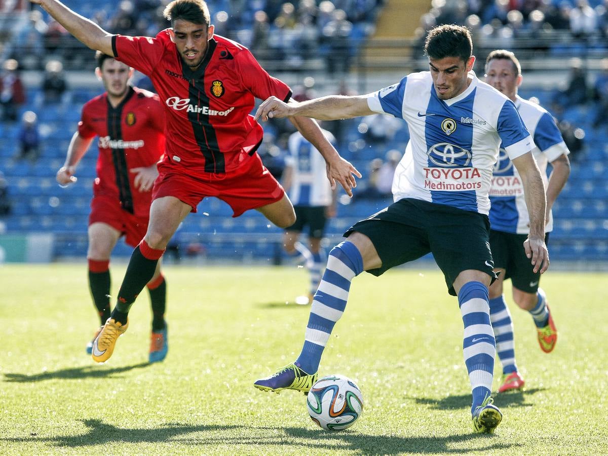 Empate entre el Hércules y el Mallorca B