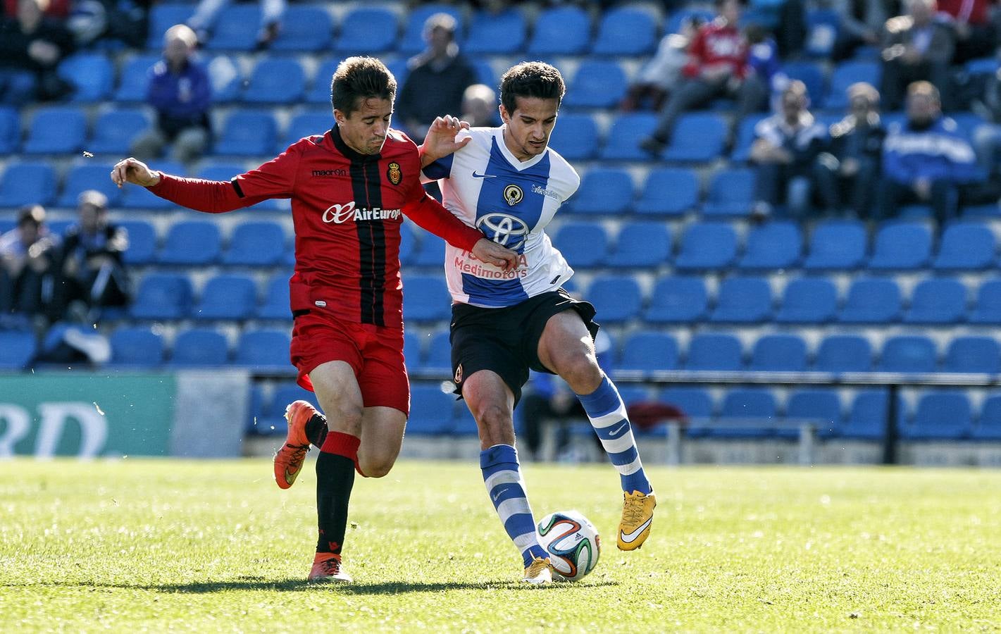 Empate entre el Hércules y el Mallorca B