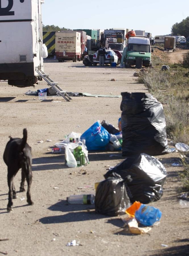 La &#039;rave&#039; de Benagéber acaba tras cinco días de fiesta ininterrumpida