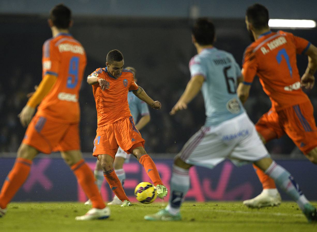 El Celta - Valencia en imágenes