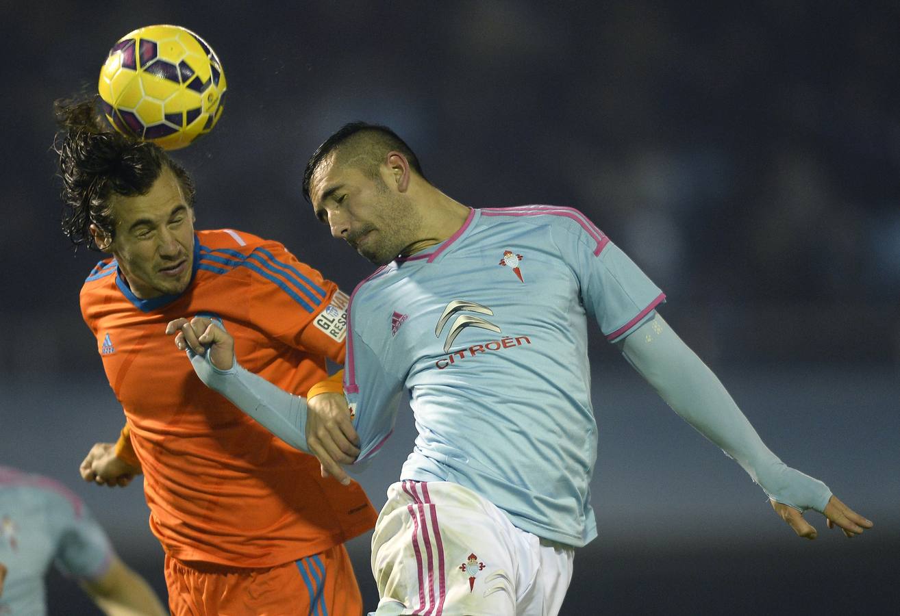 El Celta - Valencia en imágenes