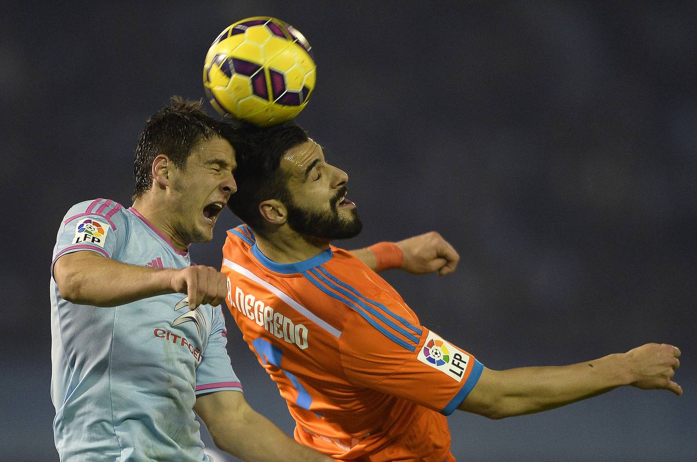 El Celta - Valencia en imágenes