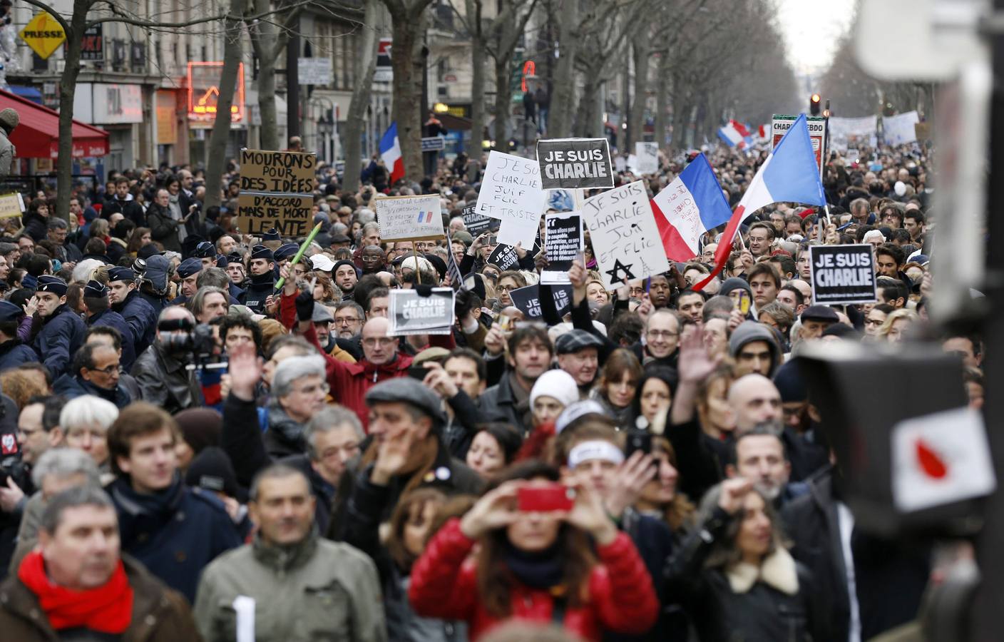 París, en pie contra el terror