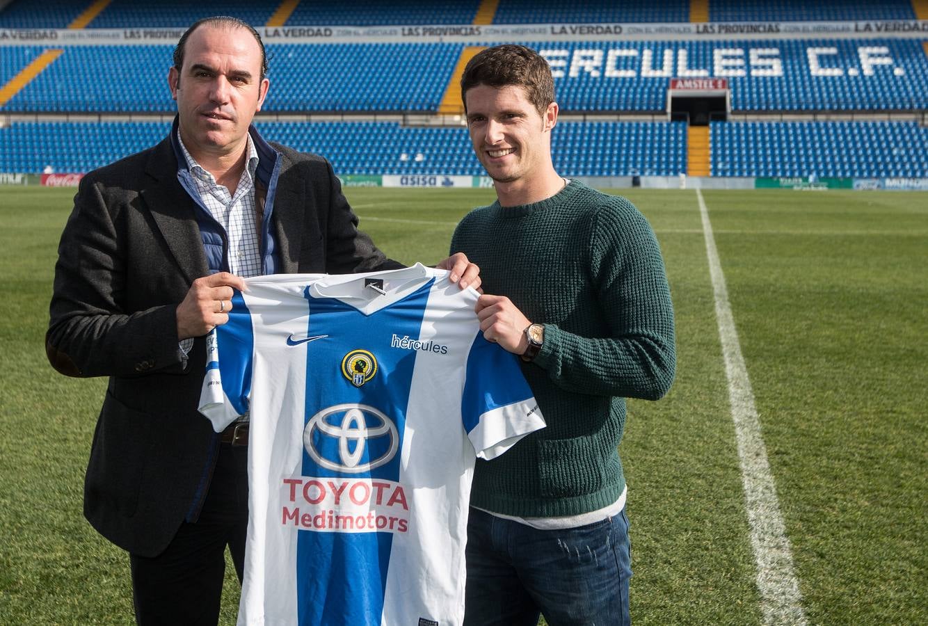 Presentación de Carlos Indiano en el Hércules