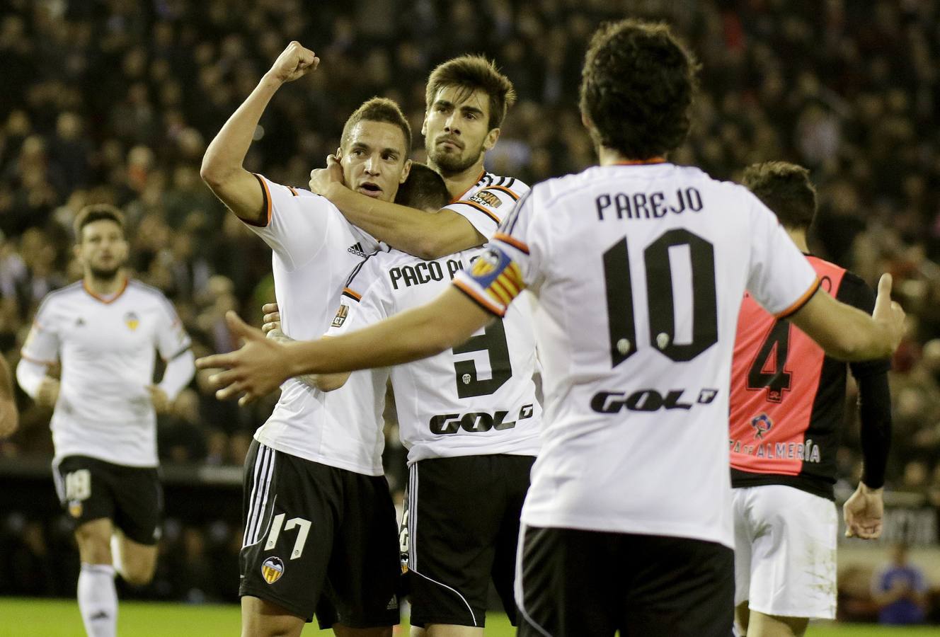 El Valencia CF - UD Almería en imágenes