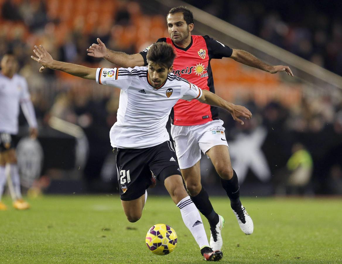 El Valencia CF - UD Almería en imágenes