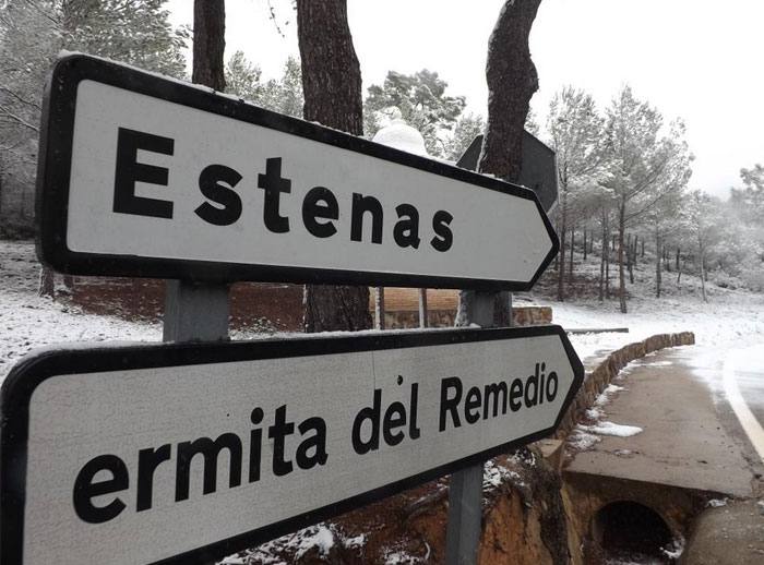 Nieva en la Comunitat