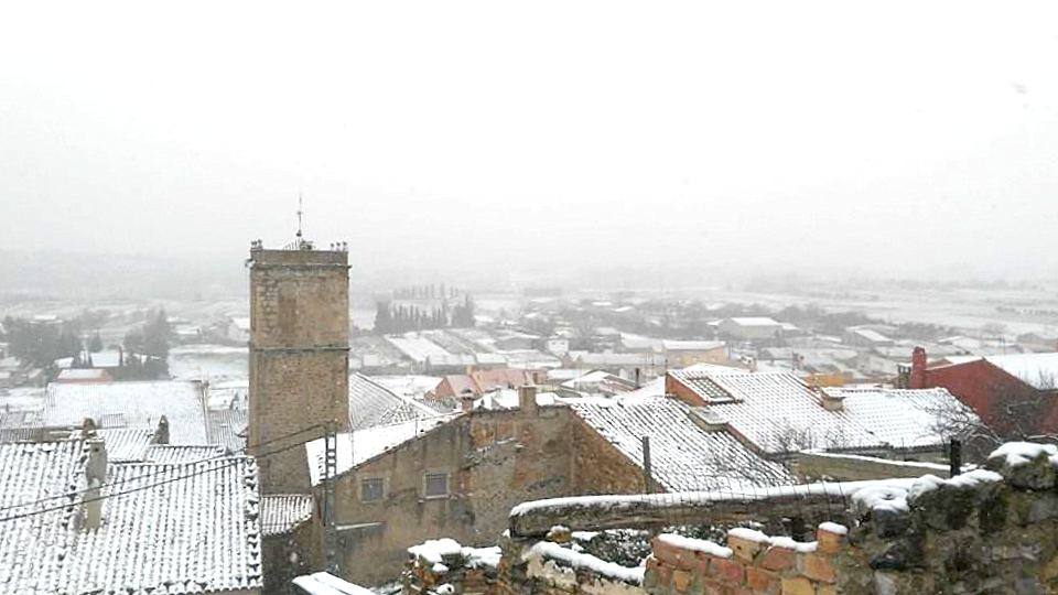 Nieva en la Comunitat