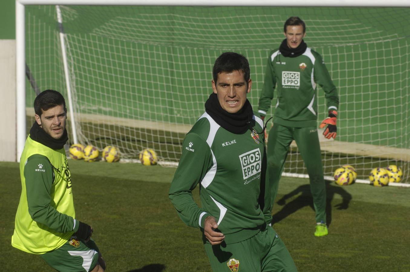 Entrenamiento del Elche CF