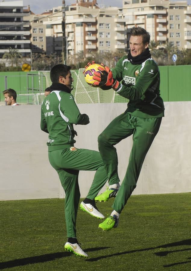 Entrenamiento del Elche CF