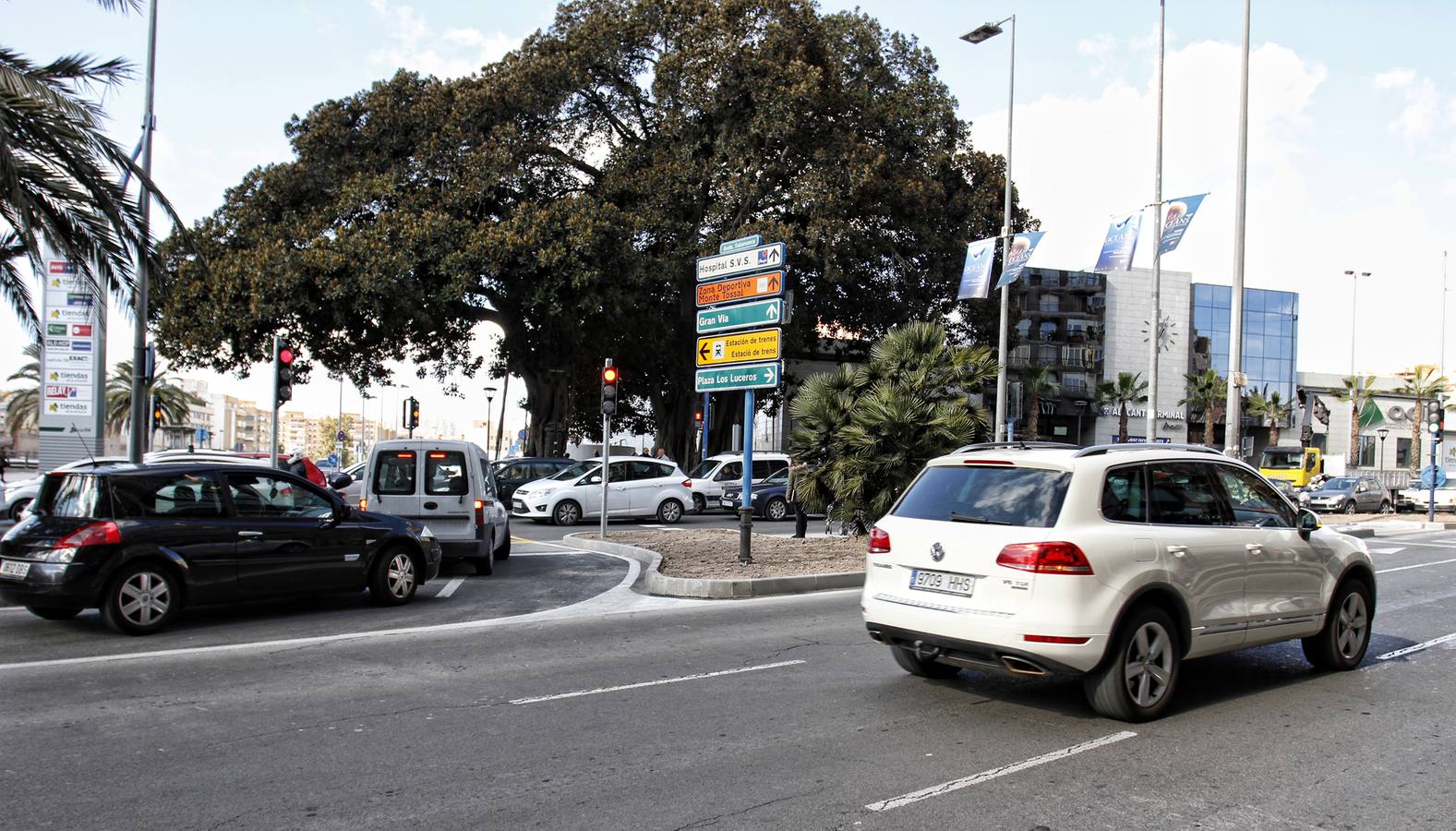 Obras en la avenida Salamanca